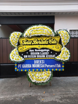 Papan Bunga Duka di Marbau