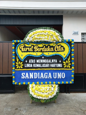 Papan Bunga Duka di Marbau