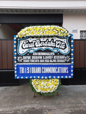 Papan Bunga Duka di Marbau
